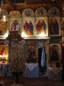 Cerkiew w Jasinie - wntrza - otarz - Kliknij by zobaczy powikszenie