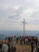 Krzyż millenijny na Tarnicy - 1346m n.p.m. - kliknij by zobaczyć powiększenie Krzyż millenijny na Tarnicy - 1346m n.p.m. - kliknij by zobaczyć powiększenie