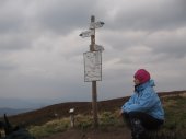 Gosia na Bukowym Berdzie - 1313m n.p.m. - kliknij by zobaczyć powiększenie Gosia na Bukowym Berdzie - 1313m n.p.m. - kliknij by zobaczyć powiększenie