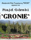 Gronie - plakat rajdu